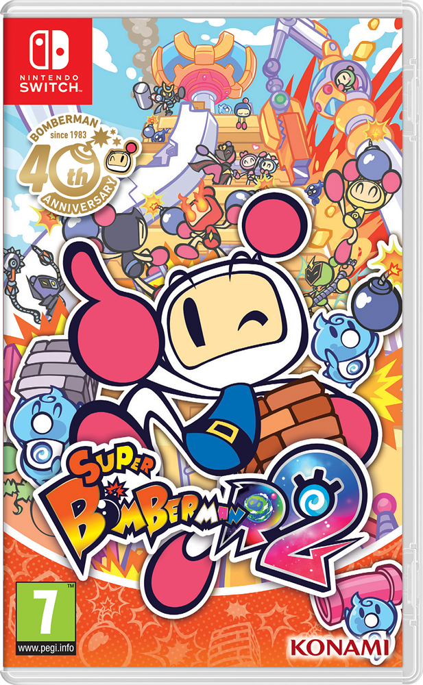 Super Bomberman R2 Nintendo Switch játékszoftver