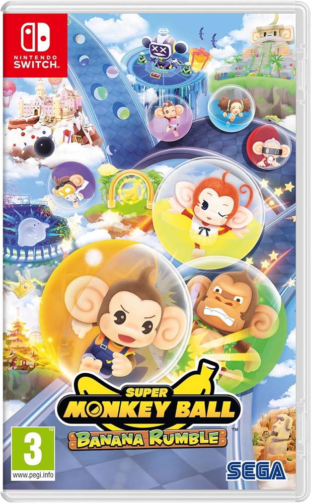 Super Monkey Ball Banana Rumble Nintendo Switch játékszoftver