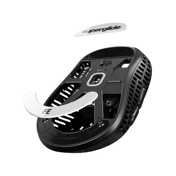 Superglide Glass Skates egértalp - Pulsar Xlite Wireless fehér