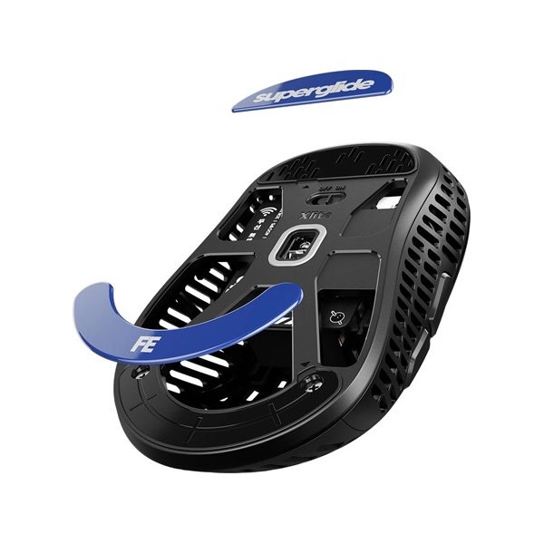 Superglide Glass Skates for Pulsar Xlite Wireless/Wireless v2/v2 Mini kék