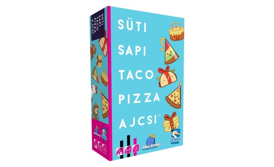 Süti, sapi, taco, pizza, ajcsi kártyajáték