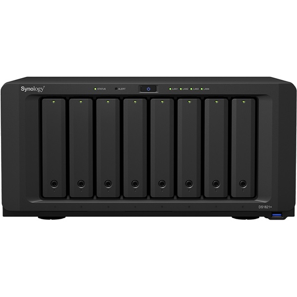 Synology DiskStation DS1821+ (4G) 8x SSD/HDD NAS + regisztrációs kártya