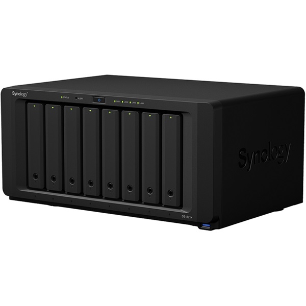 Synology DiskStation DS1821+ (4G) 8x SSD/HDD NAS + regisztrációs kártya