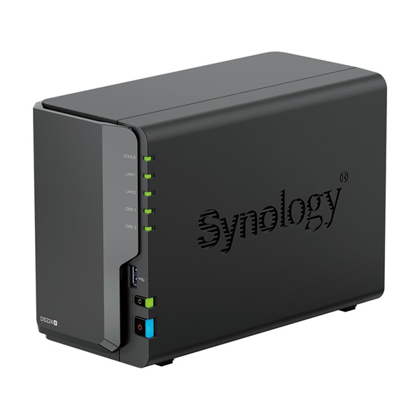 Synology DiskStation DS224+ (2GB) 2x SSD/HDD NAS + regisztrációs kártya