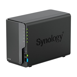 Synology DiskStation DS224+ (2GB) 2x SSD/HDD NAS + regisztrációs kártya