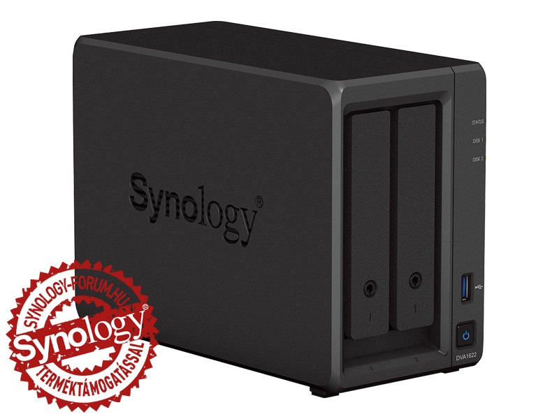 Synology DVA1622 2x SSD/HDD 6GB Video NVR
