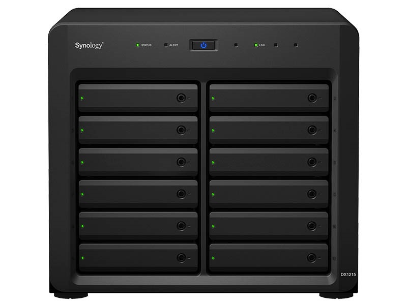 Synology DiskStation DX1215 II 12x SSD/HDD NAS tárhelybővítő
