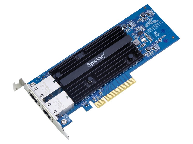 Synology E10G30-T2 2x 10Gbites RJ45 PCIe 3.0 hálózati kártya