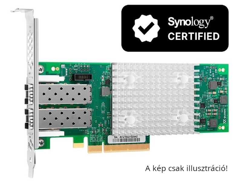 Synology QLE2692 2x 16Gbites SFP+ PCIe 3.0 hálózati kártya