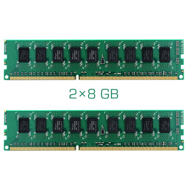 Synology RAMECC1600DDR3-8GBX2 2x 8GB DDR3 1600MHz ECC SDRAM memóriamodul pár