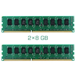 Synology RAMECC1600DDR3-8GBX2 2x 8GB DDR3 1600MHz ECC SDRAM memóriamodul pár