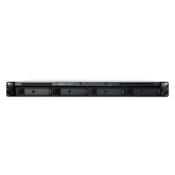 Synology RS422+ (2G) 1U 4x SSD/HDD 1U rackbe szerelhető NAS + regisztrációs kártya