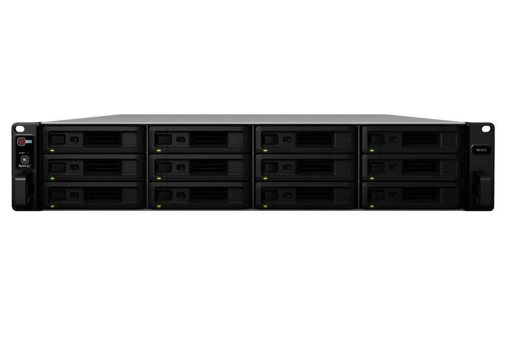 Synology RX1217 12x SSD/HDD NAS tárhely bővítő