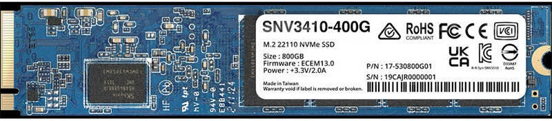 Synology SNV3510-400G 400GB PCIe NVMe 22110 Enterprise SSD