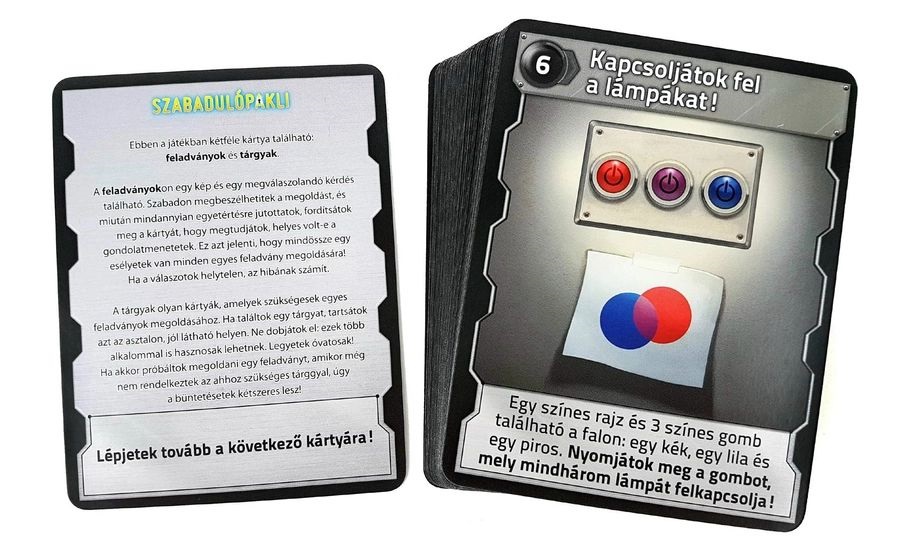 Szabadulópakli – Időpróba kártyajáték