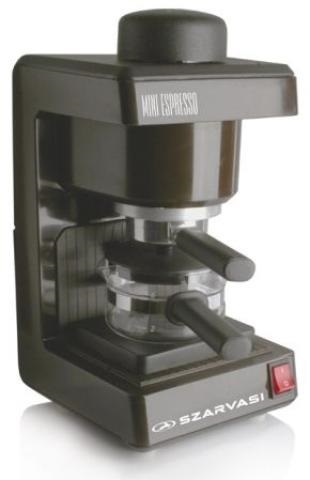 Szarvasi SZV612 szürke espresso kávéfőző