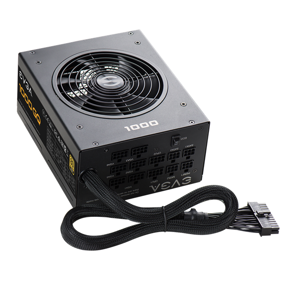 TÁP EVGA 1000 GQ, 80+ GOLD 1000W, Semi Modular