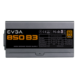 TÁP EVGA 850 B5, 80+ Bronze 850W, Fully Modular