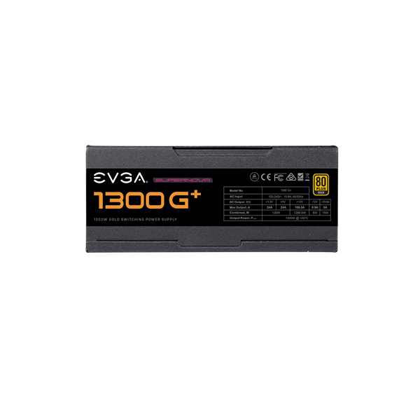 TÁP EVGA SuperNOVA 1300 G+, 80 Plus Gold 1300W, Fully Modular