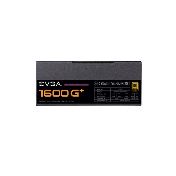 TÁP EVGA SuperNOVA 1600 G+, 80 Plus Gold 1600W, Fully Modular
