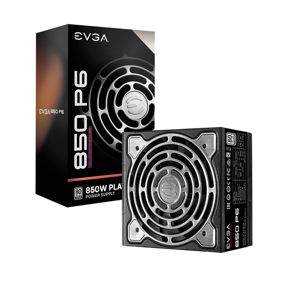 TÁP EVGA SuperNOVA 850 P6, 80+ Platinum 850W, Fully Modular