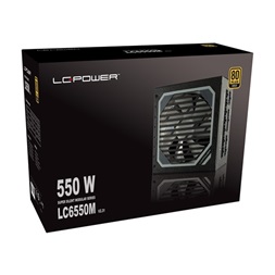 TÁP LC Power 550W - LC6550M V2.31 - Super Silent Modular Series GOLD