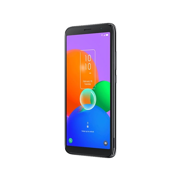 TCL 403 6" LTE 2/32GB fekete okostelefon + Yettel Express 3 GB mobilnet extra feltöltőkártya (Újszerű)