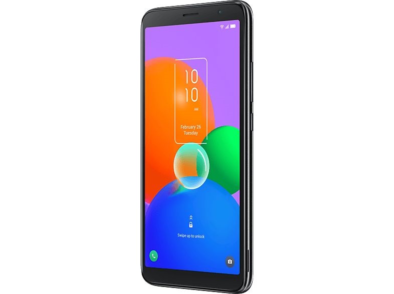 TCL 403 6" LTE 2/32GB fekete okostelefon + Yettel Express 3 GB mobilnet extra feltöltőkártya (Újszerű)
