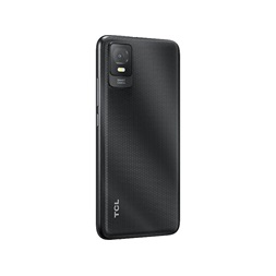 TCL 403 6" LTE 2/32GB fekete okostelefon + Yettel Express 3 GB mobilnet extra feltöltőkártya (Újszerű)