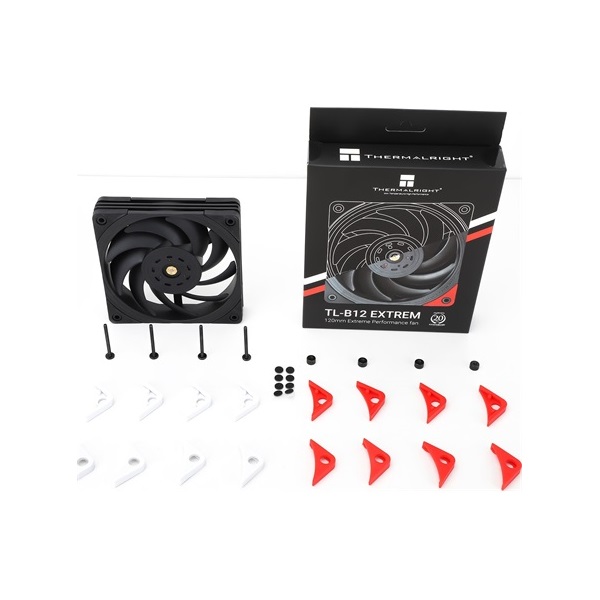 THERMALRIGHT TL-B12 EXTREM rendszerhűtő ventilátor fekete