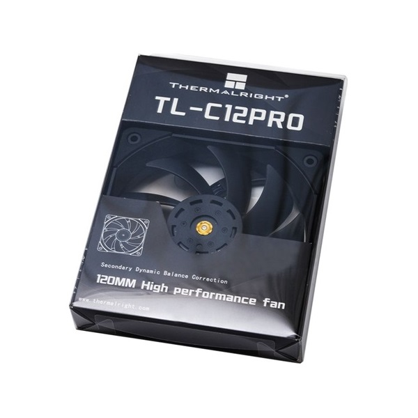 THERMALRIGHT TL-C12 PRO rendszerhűtő ventilátor fekete