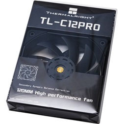 THERMALRIGHT TL-C12 PRO rendszerhűtő ventilátor fekete