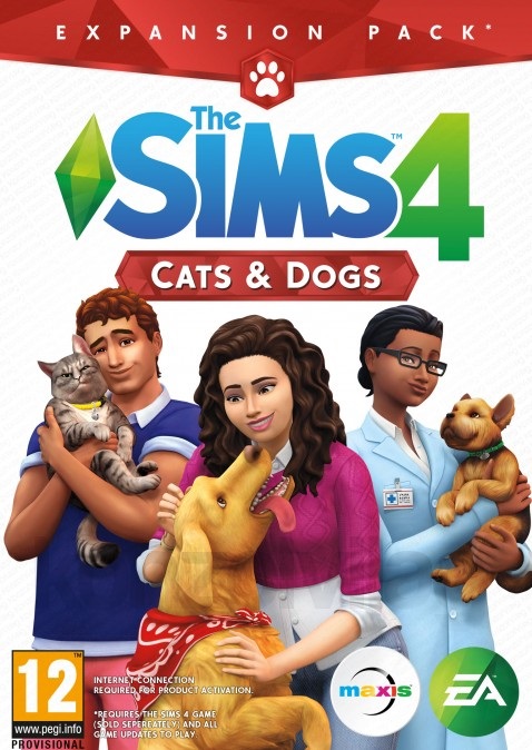 The SIMS 4 Cats & Dogs PC játékszoftver