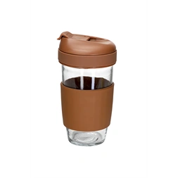 TOO-KT-614 480 ml-es üveg kávés utazóbögre