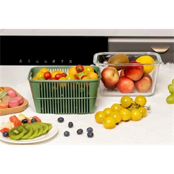 TOO-KT-615  1800 ml-es ÜVEG tároló szilikon fedéllel és PP csepegtetővel