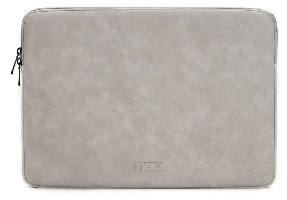 TOO 13,3" szürke bőrhatású notebook tok (Újracsomagolt)