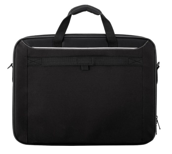 TOO 15,6" fekete notebook táska fehér dekor csíkkal