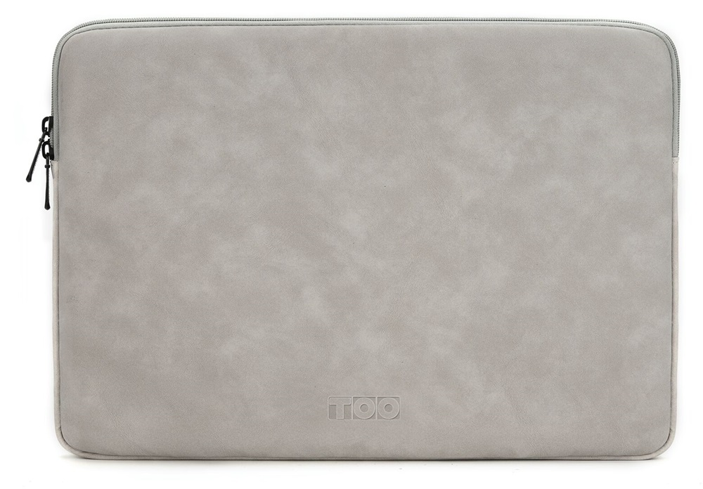 TOO 15,6" szürke bőrhatású notebook tok