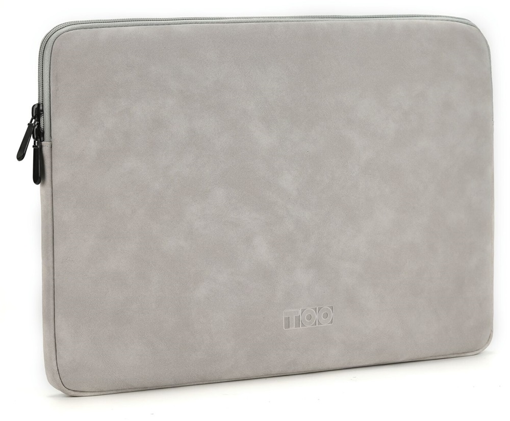 TOO 15,6" szürke bőrhatású notebook tok