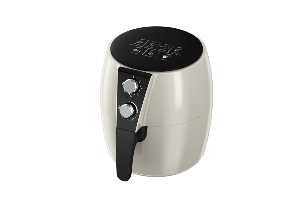 TOO AF-130W-1500 W fehér 4,5 L forrólevegős sütő (air fryer/airfryer)
