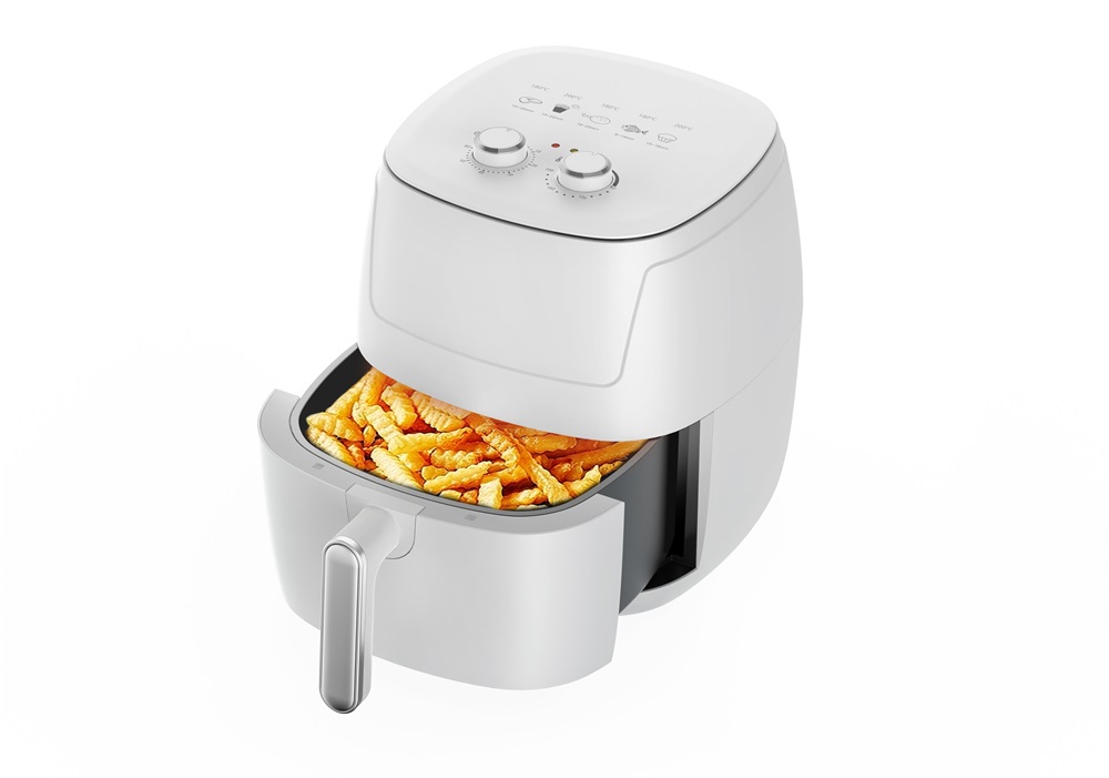 TOO AF-110W-1350 W fehér 5,2 L forrólevegős sütő (air fryer/airfryer)