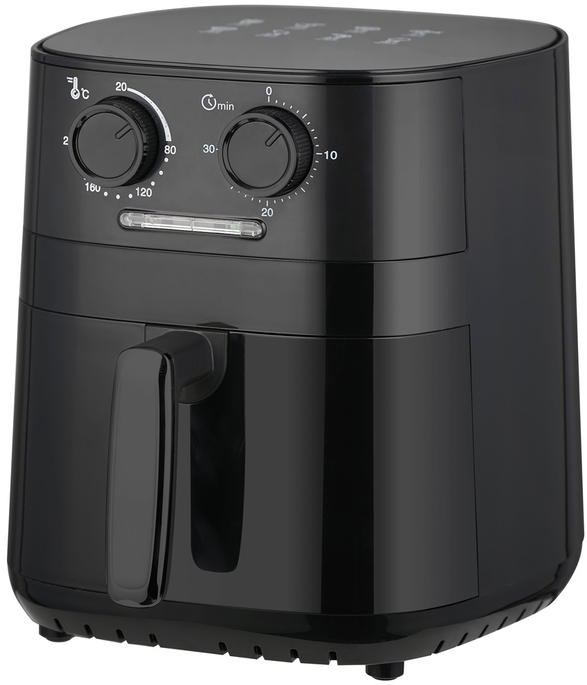 TOO AF-300-B-1400 W fekete 3,2 L forrólevegős sütő (air fryer/airfryer) (Újszerű)