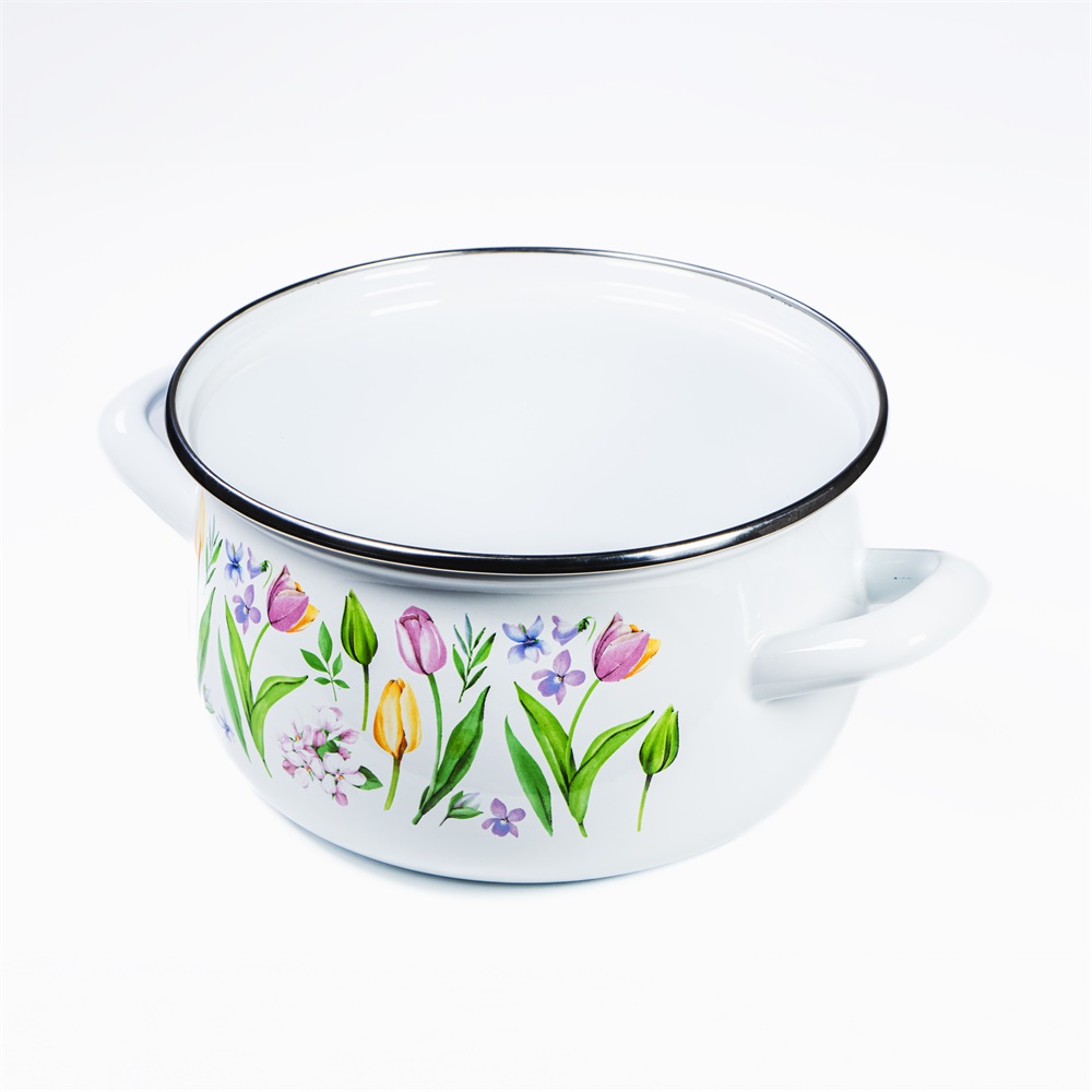 TOO BELLY TULIP 2,1 literes, 16cm átmérő, 11cm magasságú lábas (fazék) üveg fedővel