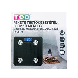 TOO BSC-400 Fekete testösszetétel-elemző mérleg