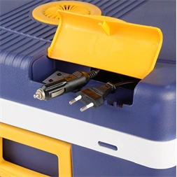 TOO ECW-150-BLO 50 literes elektromos hűtőláda, fűtési funkcióval, 230V és 12V tápellátás is (AC/DC)