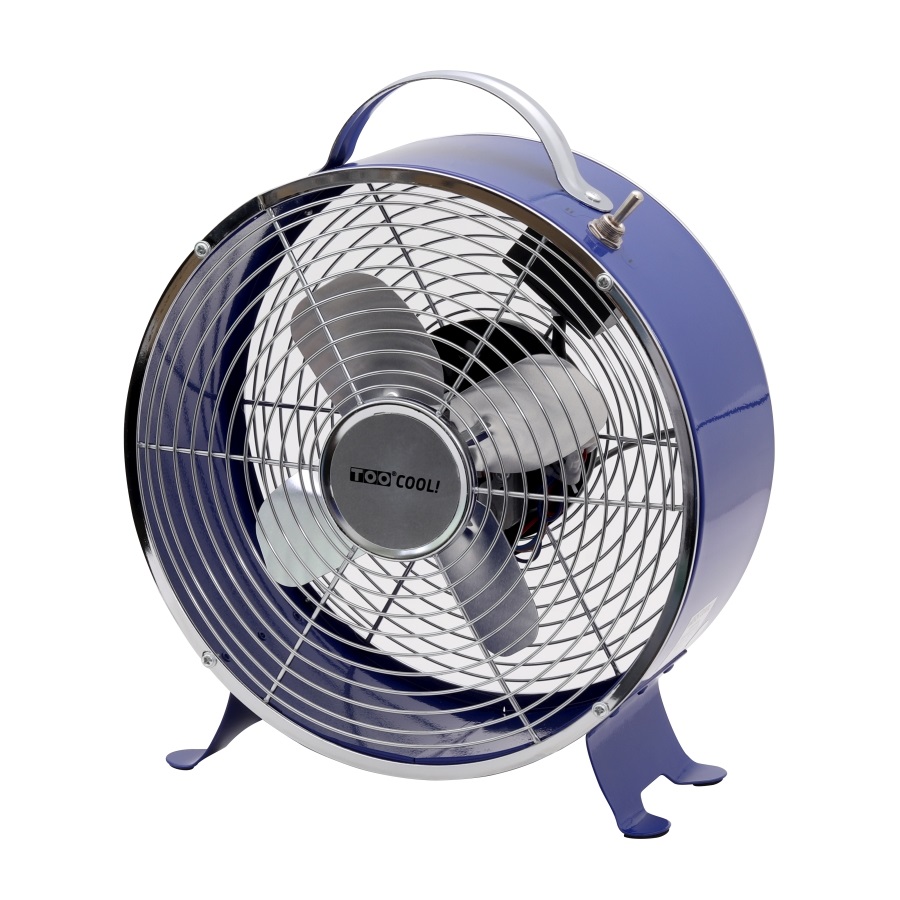 TOO FAND-20-500-BL asztali ventilátor, design, kék, 20cm