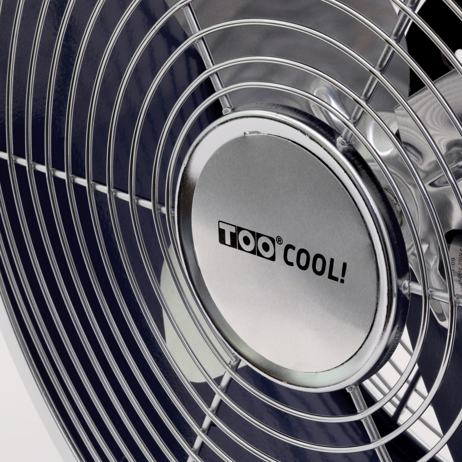 TOO FAND-20-500-BL asztali ventilátor, design, kék, 20cm