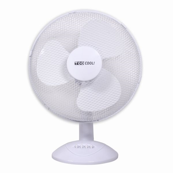 TOO FAND-40-200-W fehér, 40 cm, sebességfokozat száma:3, 40 W, asztali ventilátor