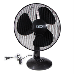 TOO FAND-40-201-B ICEBERG fekete asztali ventilátor