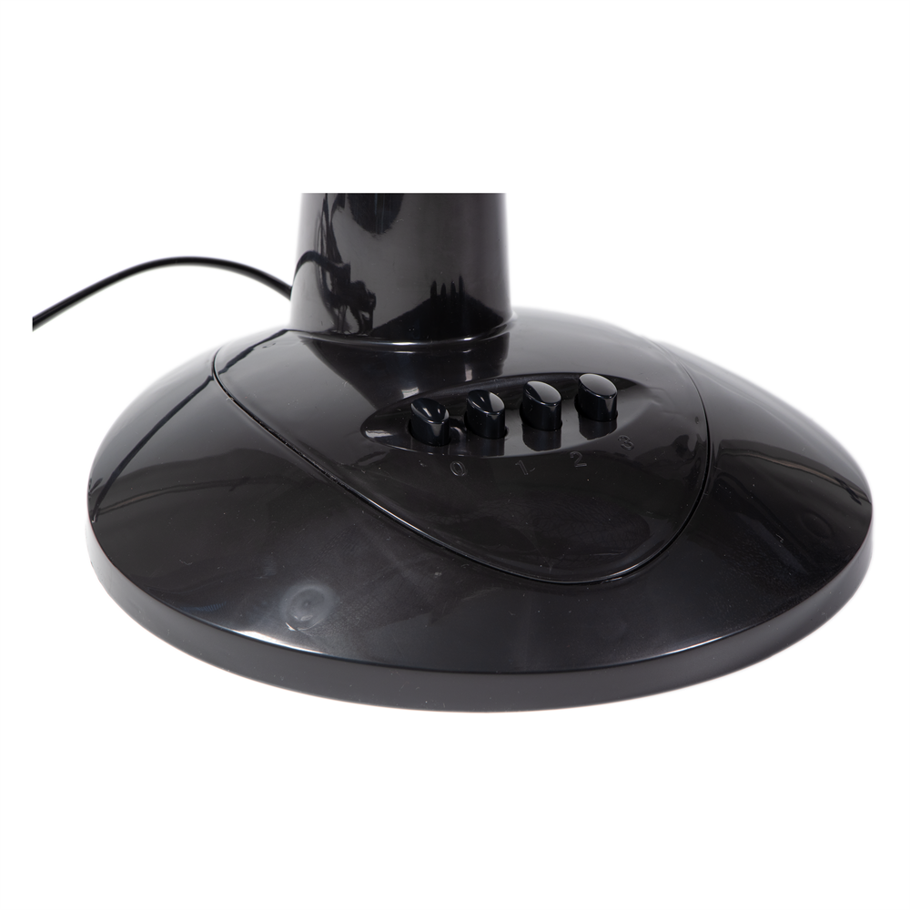 TOO FAND-40-201-B ICEBERG fekete asztali ventilátor 40cm